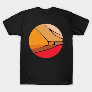 Original abstract modern minimalist design art T-Shirt